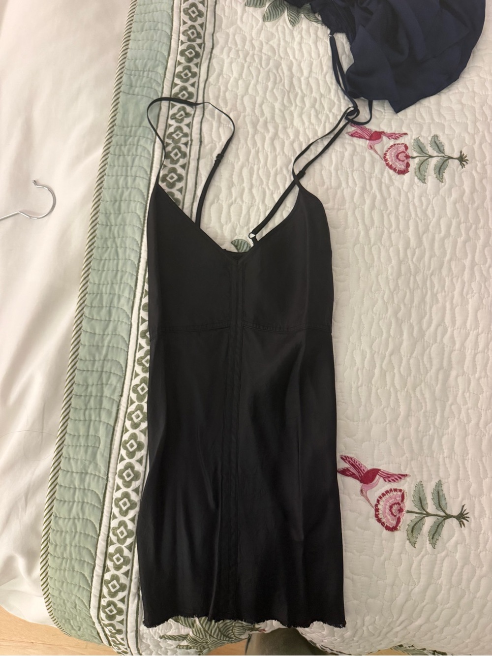 Women's Black Satin Camisole - Classic Slip Style